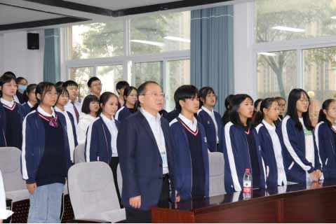 潛江德風高級中學團委舉行換屆選舉暨團員大會